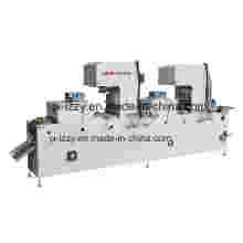 Máquina de impressão de almofada de impressão de lado duplo para réguas de madeira de 400 mm